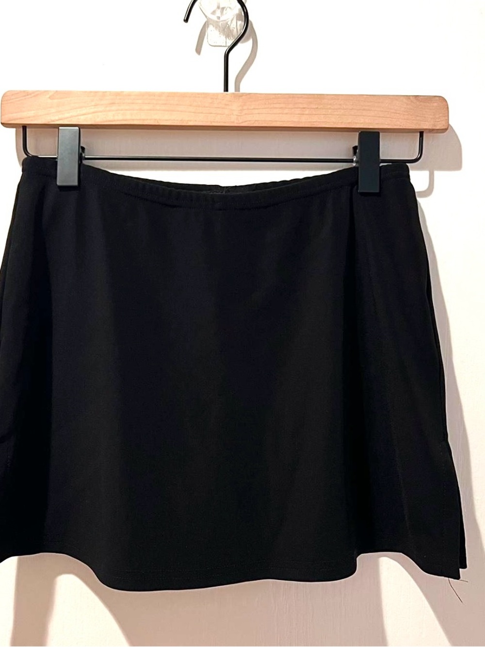 A. Byer Black Mini Skort